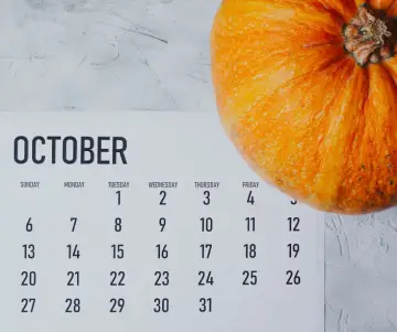 Calendario Octubre 2023 - Colombia