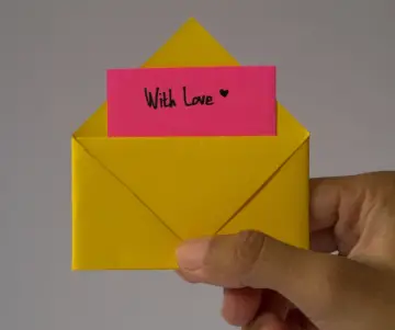 Tarjeta de amor hecha a mano - Amor y amistad