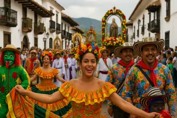 Tradiciones locales que revitalizan en cada día festivo colombiano