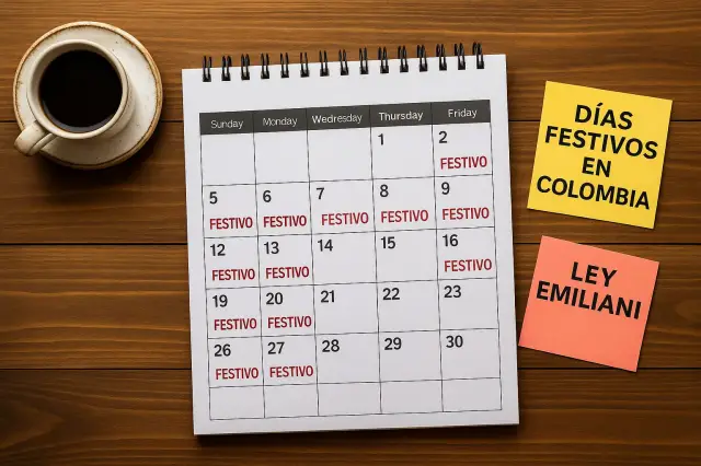 Días festivos en Colombia que se trasladan al lunes