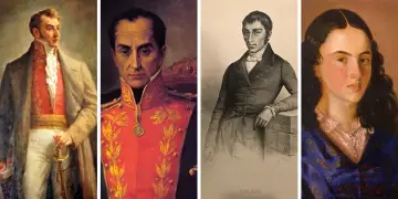 Personajes clave de la independencia de Colombia